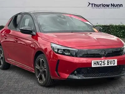 Used Vauxhall Corsa Ultimate 101 HP (74 kW) 2025 Red Hatchback
