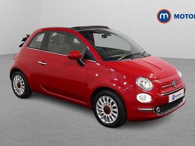 Used Fiat 500C Red 69 HP (50 kW) 2022 Cabriolet