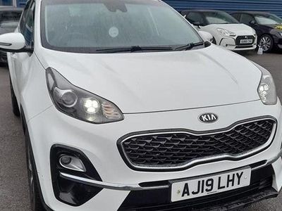 Begagnad Kia Sportage 130 HK (95 kW) 2019 Vit SUV