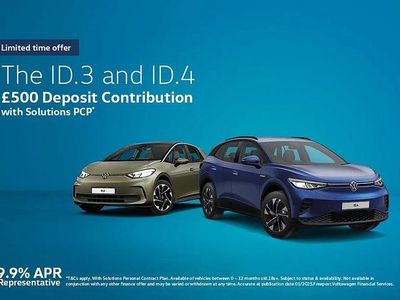 Grey New 2025 VW ID.4 Black Edition SUV | £32,490 (Super price)