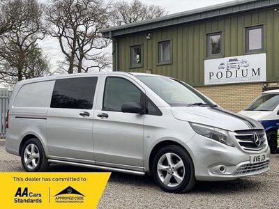 Begagnad Mercedes Vito 2016 Silver Van