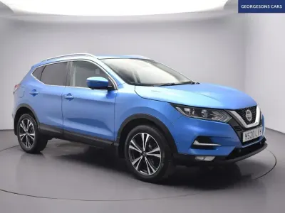 Used Nissan Qashqai N-Connecta 115 HP (84 kW) 2020 Blue SUV