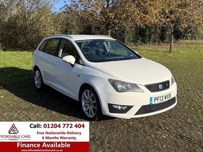 White Used 2013 Seat Ibiza ST FR Estate | £6,695 (A bit pricey)
