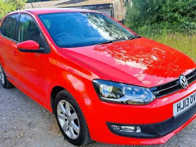 Used VW Polo Edition 60 HP (44 kW) 2013 Red Hatchback