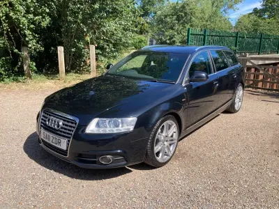Used Audi A6 S-Line 170 HP (125 kW) 2011 Black Estate