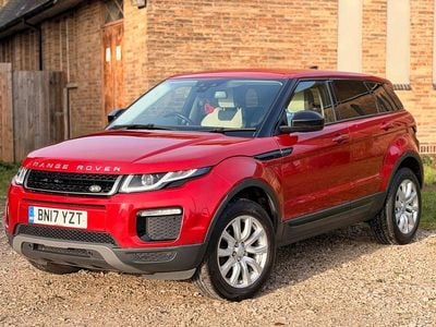 Red Used 2017 Land Rover Range Rover evoque SE Estate | £5,750 (Good price)
