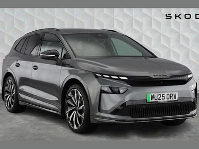 Grey Used 2025 Skoda Enyaq iV SportLine SUV | £36,095 (Expensive)