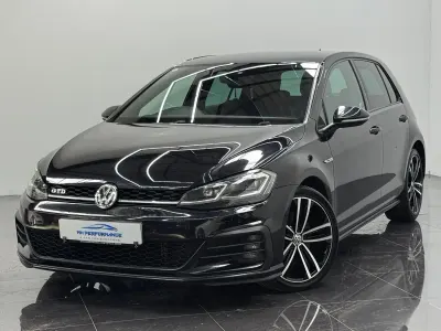 Used VW Golf VII GTD 184 HP (135 kW) 2017 Black Hatchback