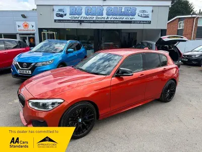 Used BMW M135 M Sport 2015 Orange Hatchback