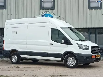 Used Ford Transit 130 HP (95 kW) 2017 White Van