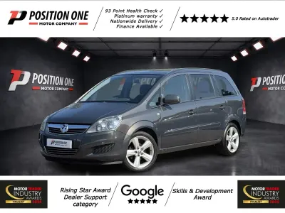 Used Vauxhall Zafira 115 HP (84 kW) 2013 Grey MPV