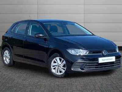 Used VW Polo Life 95 HP (69 kW) 2022 Black Hatchback