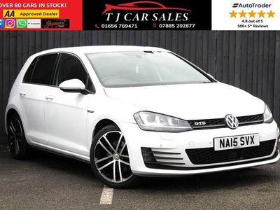 White Used 2015 VW Golf VII GTD Hatchback | £10,995 (A bit pricey)