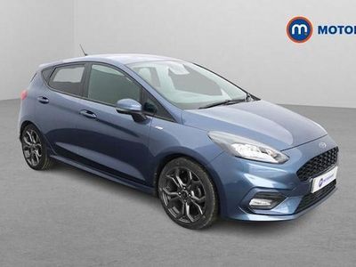 Used Ford Fiesta ST-Line 101 HP (74 kW) 2021 Blue Hatchback