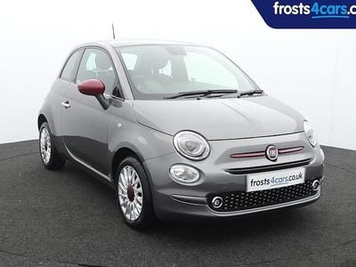 Grey Used 2022 Fiat 500 Red Hatchback | £9,995 (Fair price)