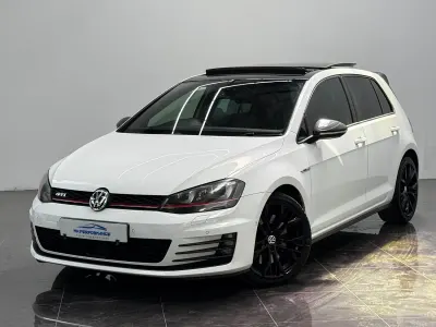 Used VW Golf VII GTI 226 HP (166 kW) 2014 White Hatchback