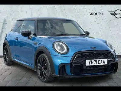Used Mini Cooper Sport 136 HP (100 kW) 2021 Blue Hatchback