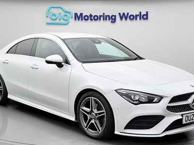 Used Mercedes CLA180 AMG line 136 HP (100 kW) 2022 White Sedan