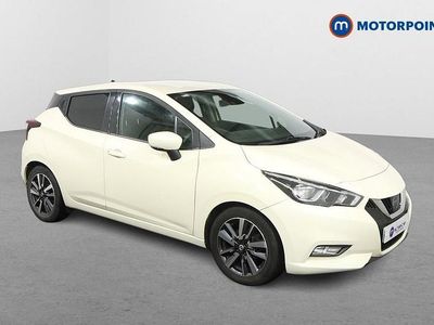 Used Nissan Micra N-Connecta 2017 White Hatchback
