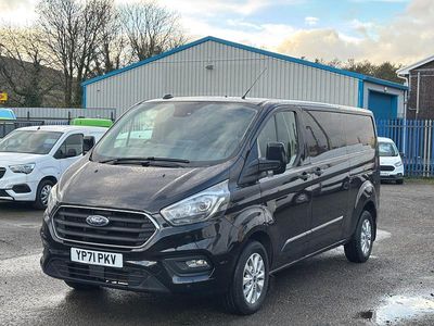 Used Ford Transit Custom Limited 130 HP (95 kW) 2021 Black Van
