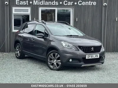 Used Peugeot 2008 GT-line 110 HP (80 kW) 2018 Grey SUV