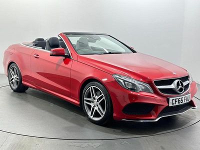 Red Used 2015 Mercedes E200 AMG Line Premium Cabriolet | £13,420 (Fair price)
