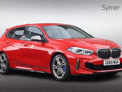 Used BMW M135 M Sport 302 HP (222 kW) 2020 Red Hatchback