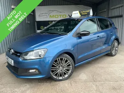 Used VW Polo BlueGT 140 HP (102 kW) 2013 Blue Hatchback