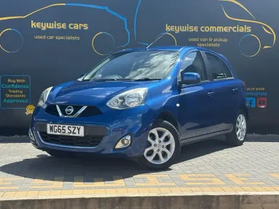 Used Nissan Micra Acenta 2015 Blue Hatchback