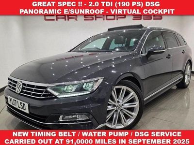 Grey Used 2017 VW Passat R-line Estate | £12,990 (Fair price)