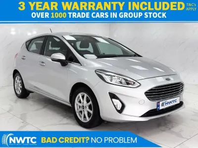 Used Ford Fiesta Zetec 85 HP (62 kW) 2017 Silver Hatchback