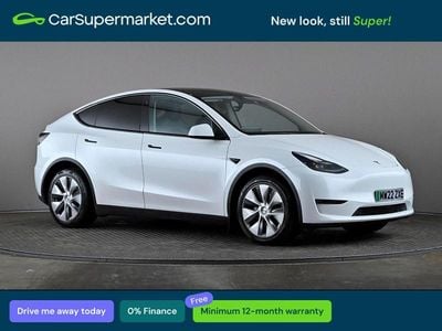 Used Tesla Model Y Long Range AWD 378 kW (514 HP) 2022 White SUV