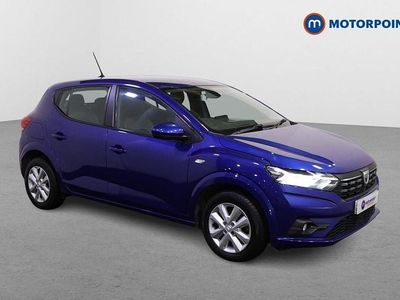 Blue Used 2021 Dacia Sandero Comfort Hatchback | £8,899 (Fair price)