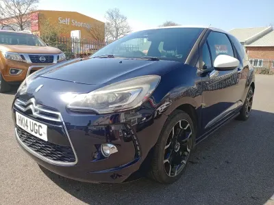 Used Citroën DS3 110 HP (80 kW) 2014 Blue Hatchback