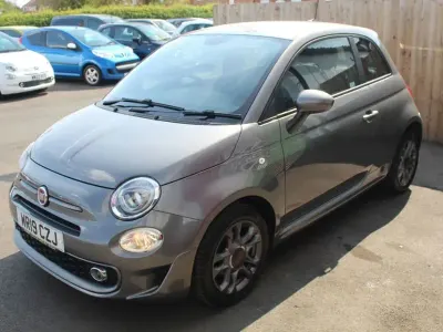 Used Fiat 500 S 69 HP (50 kW) 2019 Grey Hatchback