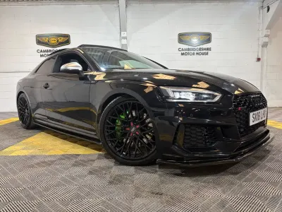 Used Audi RS5 Comfort 450 HP (330 kW) 2018 Black Coupe