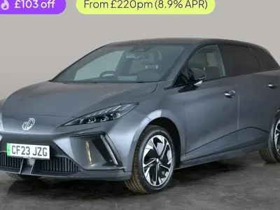 Used MG MG4 EV Trophy 150 kW (204 HP) 2023 Grey Hatchback