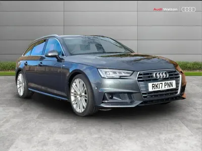 Used Audi A4 S-Line 267 HP (196 kW) 2017 Grey Estate