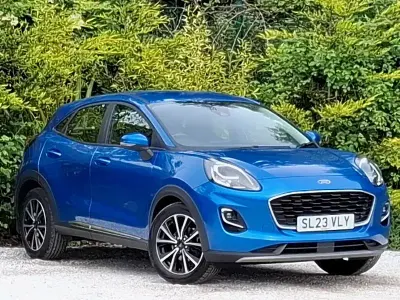 Used Ford Puma Titanium 125 HP (91 kW) 2023 Blue SUV