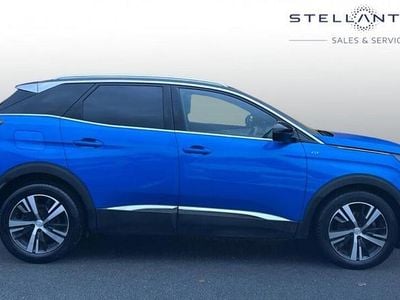 Blue Used 2022 Peugeot 3008 GT SUV | £15,883 (Fair price)