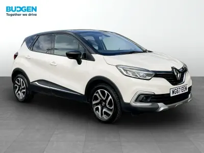 Used Renault Captur Dynamique 90 HP (66 kW) 2017 Cream/black SUV