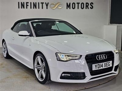 used Audi A5 Cabriolet (2014/14)2.0 TDI (177bhp) S Line Special Edition 2d Multitronic