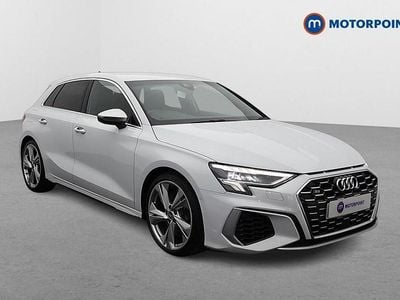 White Used 2021 Audi S3 Sportback Hatchback | £28,699 (Fair price)