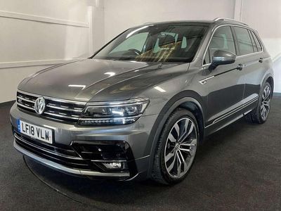 Grey Used 2018 VW Tiguan R-line SUV | £19,949 (Fair price)