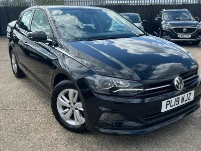 Used VW Polo SE 95 HP (69 kW) 2019 Black Hatchback