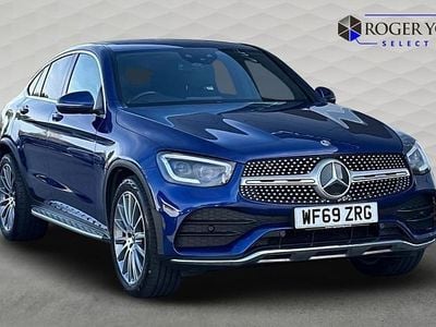 Used Mercedes GLC300 AMG Line Premium 2019 Blue Coupe