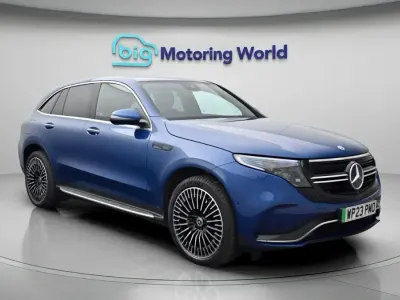 Used Mercedes EQC400 AMG line 300 kW (408 HP) 2023 Blue SUV