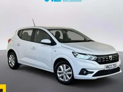 Used Dacia Sandero Comfort 91 HP (66 kW) 2022 White Hatchback