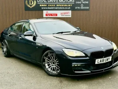 Begagnad BMW 640 M Sport 313 HK (230 kW) 2018 Svart Sportkupé
