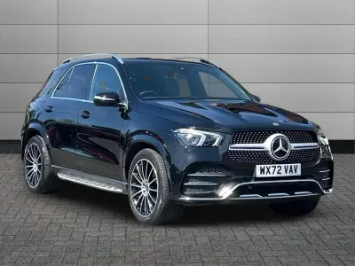 Used Mercedes GLE400 AMG line 330 HP (242 kW) 2022 Obsidian black SUV